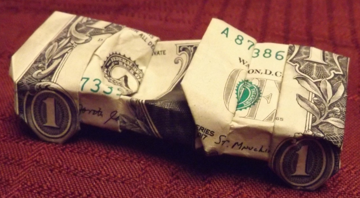 Joshua's-Origami-Folded-$1-Bills